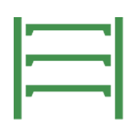 Bathroom Remodel 11 icon green shelving